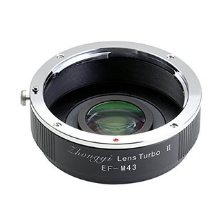 Lens Turbo Ⅱ EF‐m4/3 | 中一光学 | ミラーレス・一眼レフカメラ