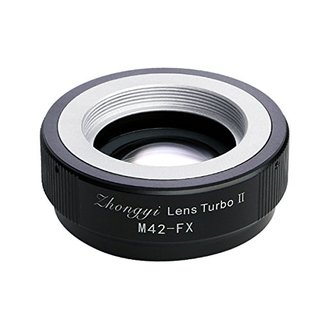 Lens Turbo Ⅱ M42‐FX | 中一光学 | ミラーレス・一眼レフカメラレンズ ...
