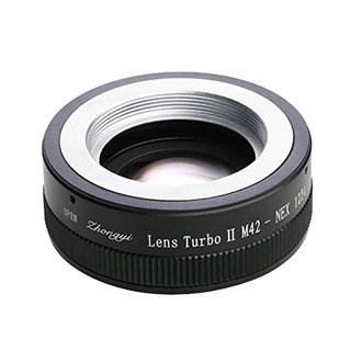 Lens Turbo Ⅱ M42-NEX | 中一光学 | ミラーレス・一眼レフカメラ 